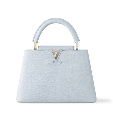 Louis Vuitton Taurillon Snakeskin Capucines BB handbag in the Olympe Blue colorway