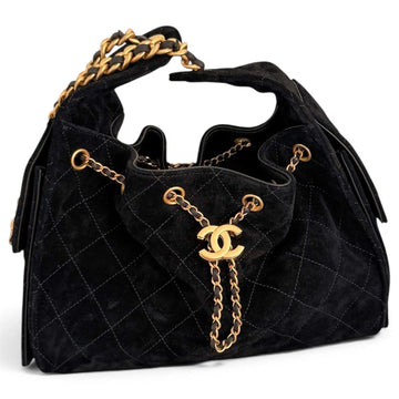Chanel 25 Hobo Bag with gold-tone hardware and the iconic interlocking CC logo